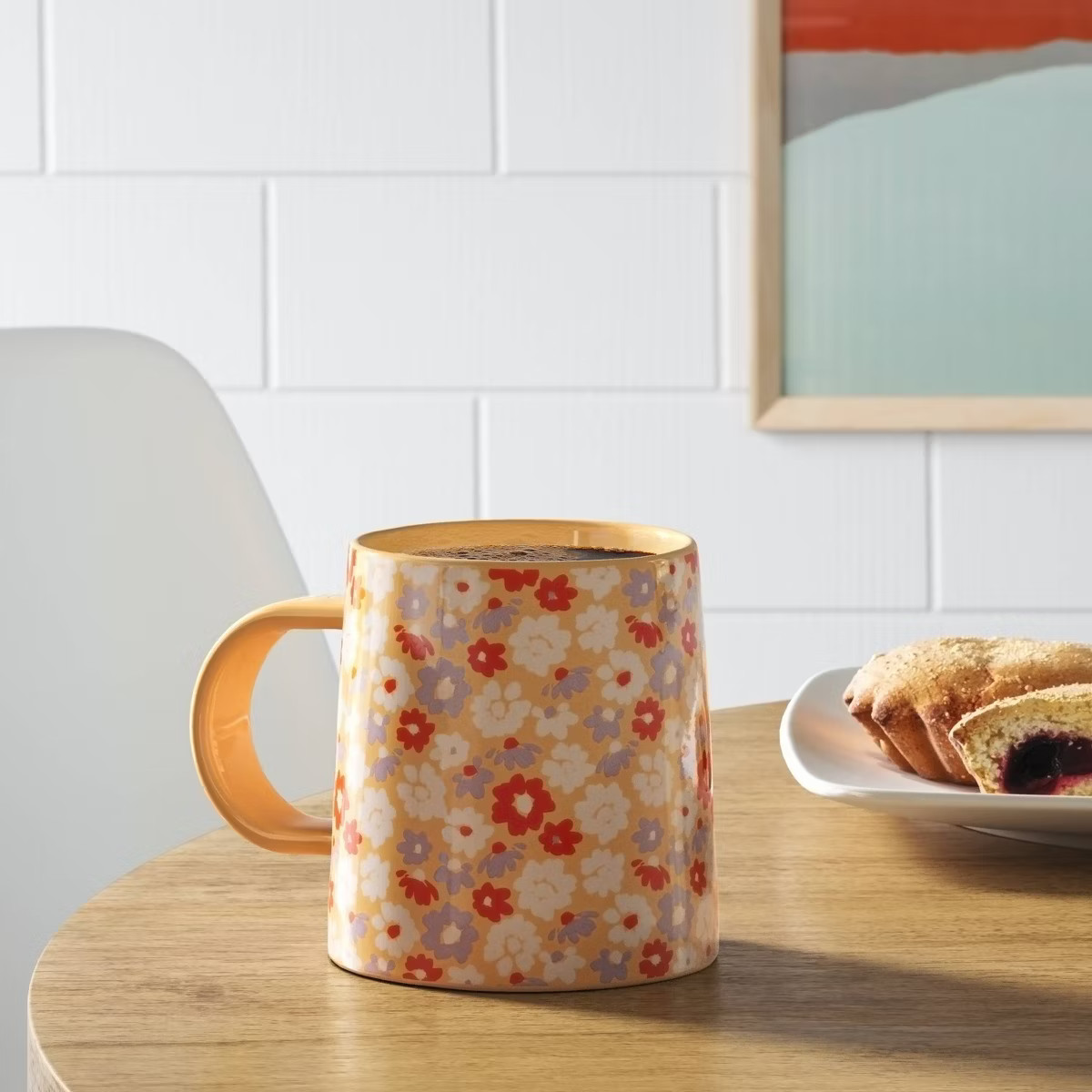 16oz Stoneware Slow Down Mug Yellow - Room Essentials™ | Target