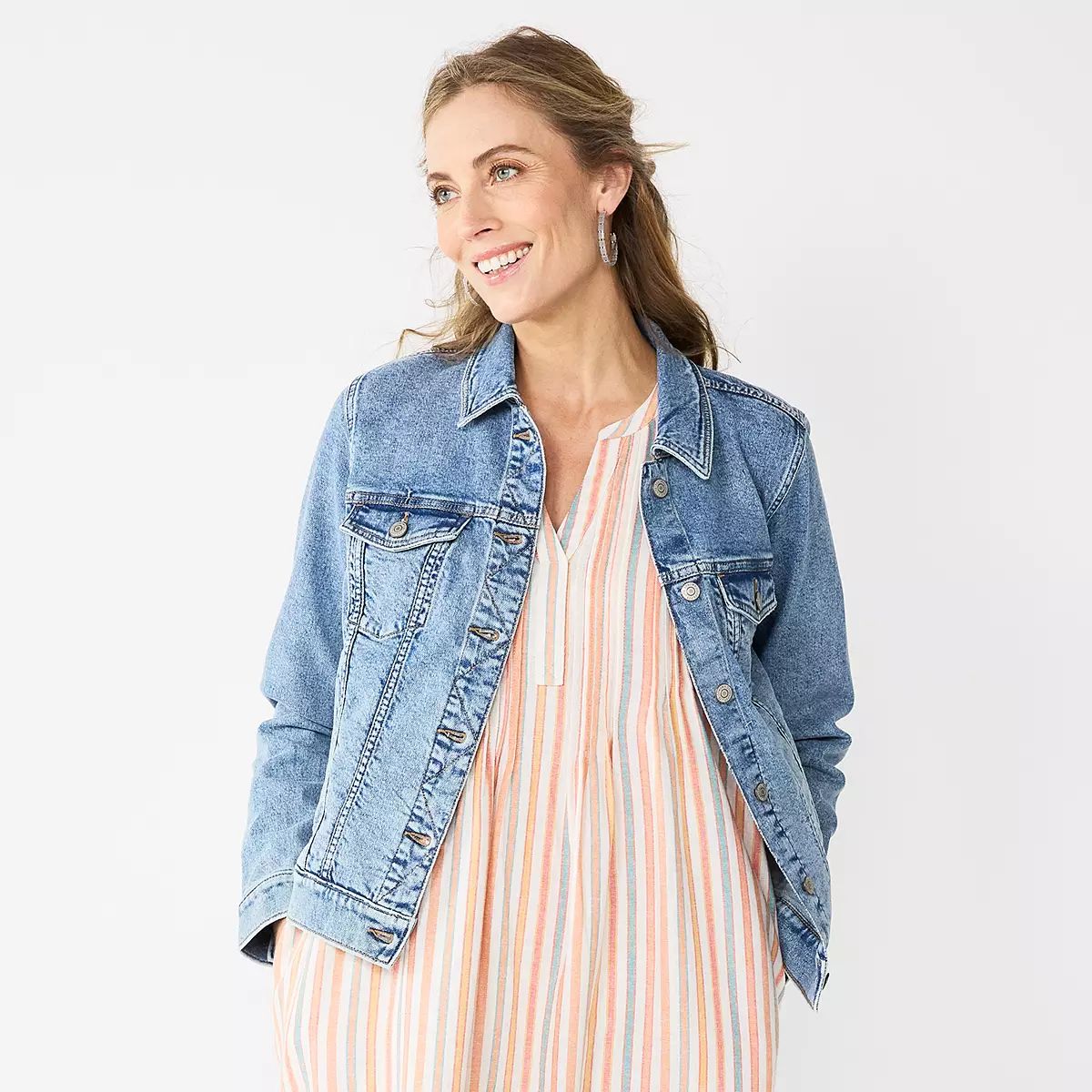 Women's Sonoma Goods For Life® Denim Jacket | Kohl's