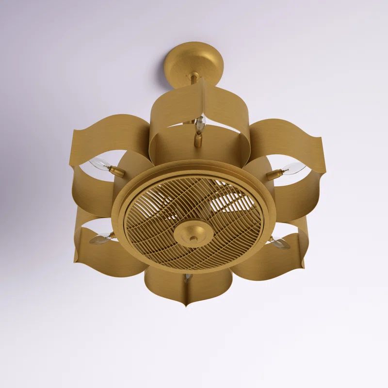 Budd 12'' Ceiling Fan with Light Kit | Wayfair North America