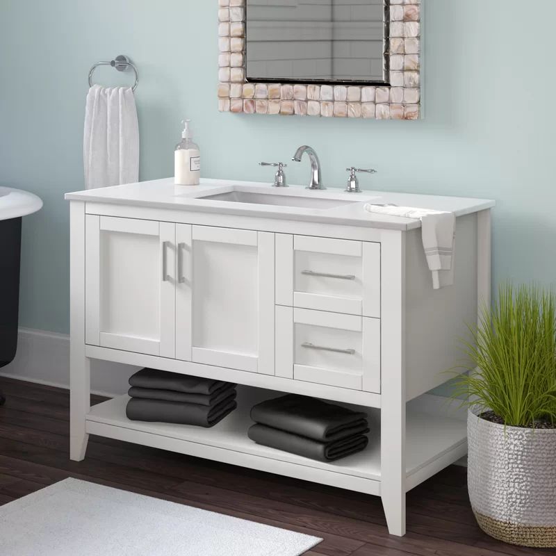 Caoimhe 42" Single Bathroom Vanity Set | Wayfair North America