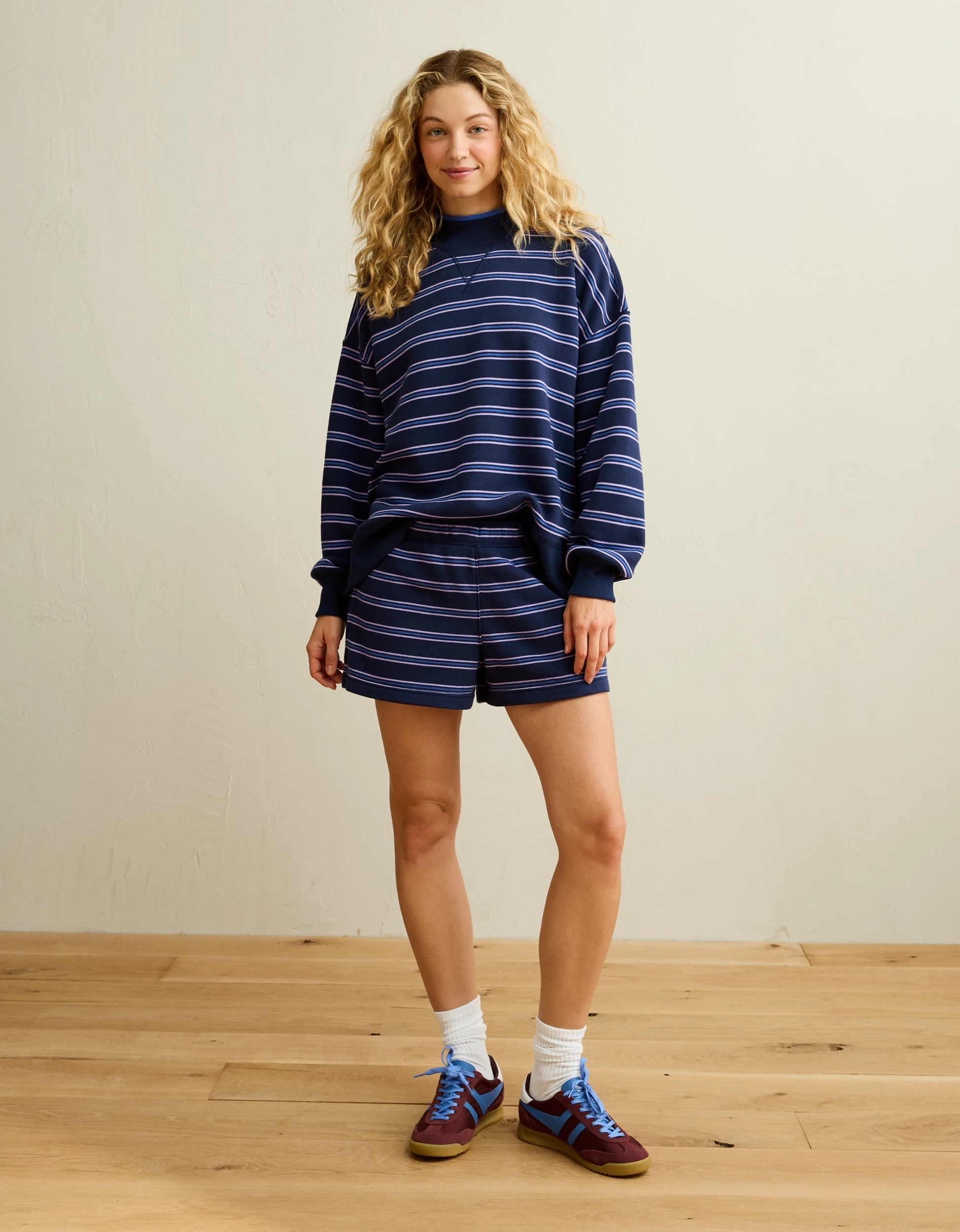 AE Everyday Luxe Sweat Short | American Eagle Outfitters (US & CA)