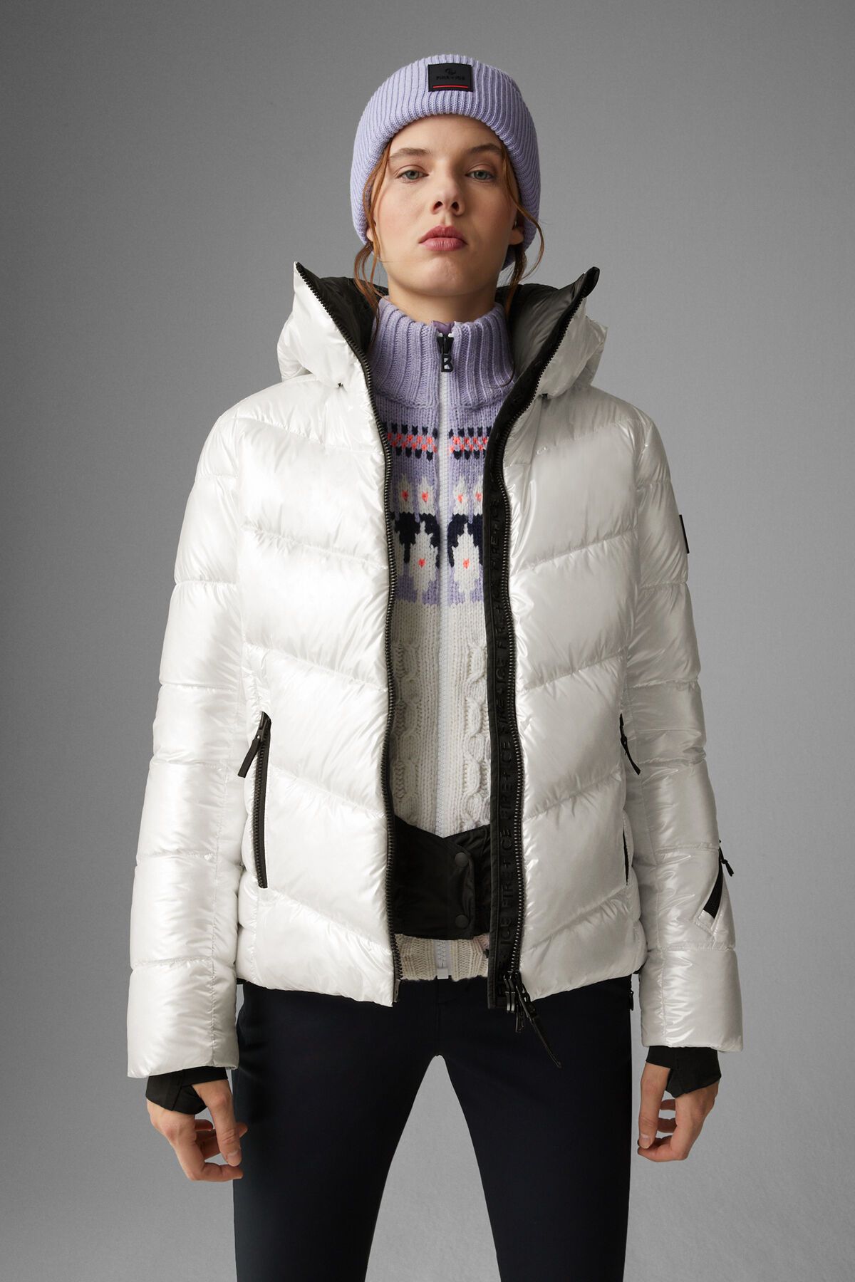 Saelly ski jacket in White | Bogner (US)