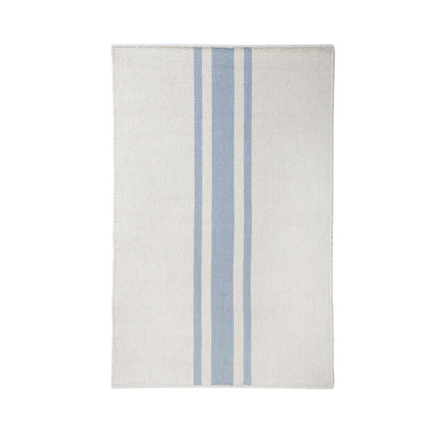 Beachwood Rug in Ivory/Blue by Pom Pom at Home | Cailini Coastal