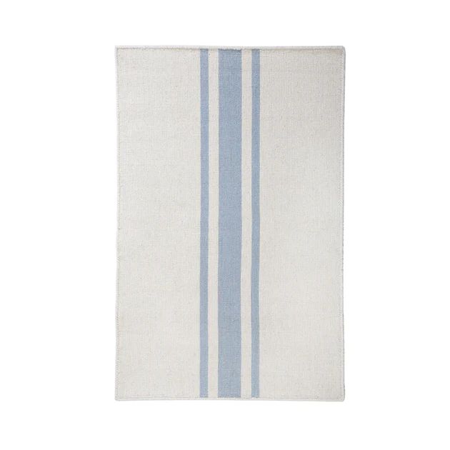 Beachwood Rug in Ivory/Blue by Pom Pom at Home | Cailini Coastal