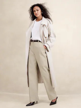 Sabbia Italian Twill Straight Pant | Banana Republic (CA)