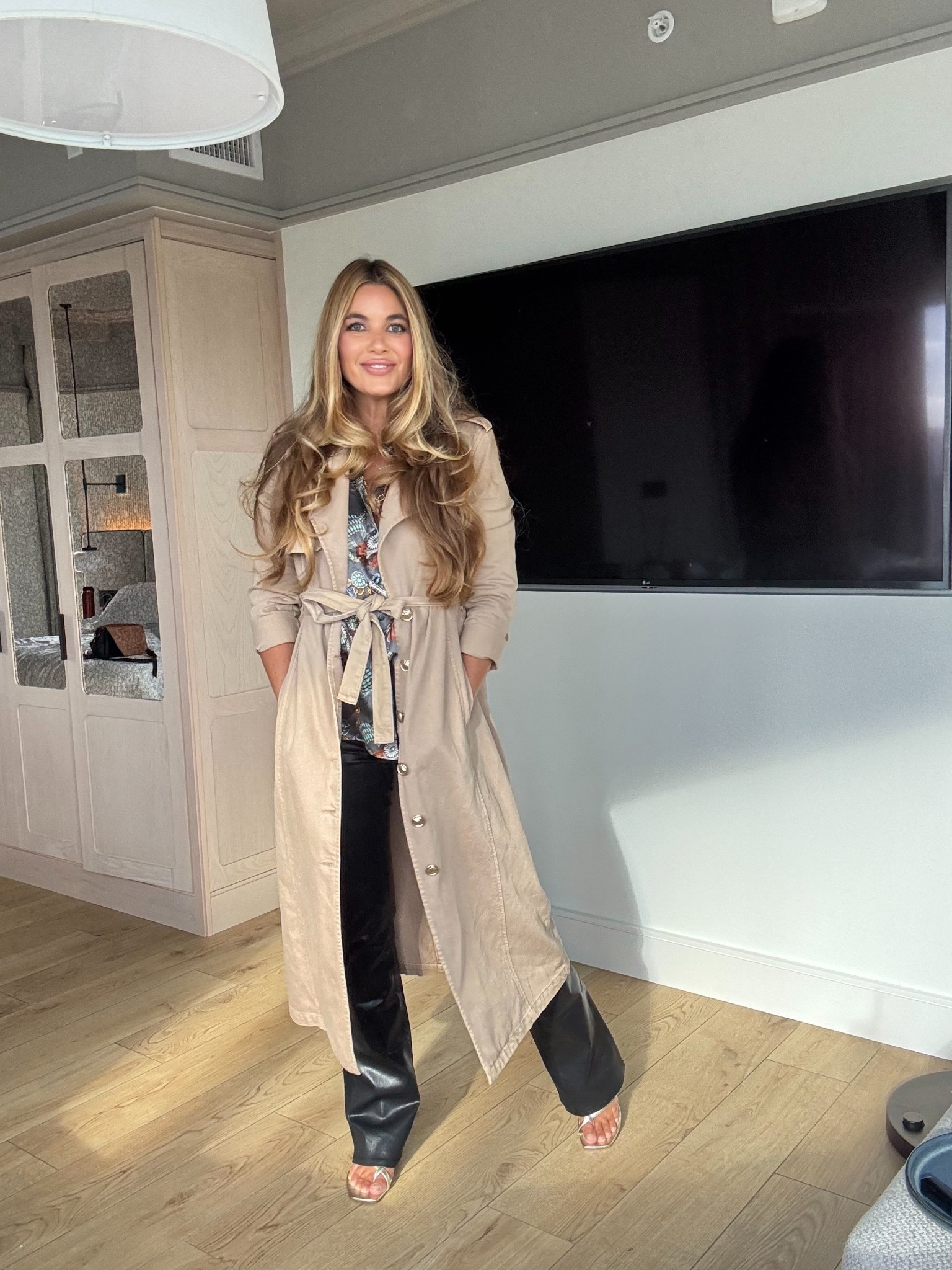 This is classic style and luxury beauty that you’ll want to wear for years to come. Shirt size medium, pants size 27, trench size medium.
Beauty Details:
Lip liner: Irresistible
Lipstick: Iconic Rose (this shade sells out quickly…get it while you can!)
Lip gloss:  Calanthe Orchid.
Fragrance is Baccarat Rouge 540 in a travel-friendly size
Sisley eye cream does everything you want an eye cream to do and more! I’m already halfway through this jar. 

#LTKStyleTip #LTKBeauty #LTKFindsUnder50