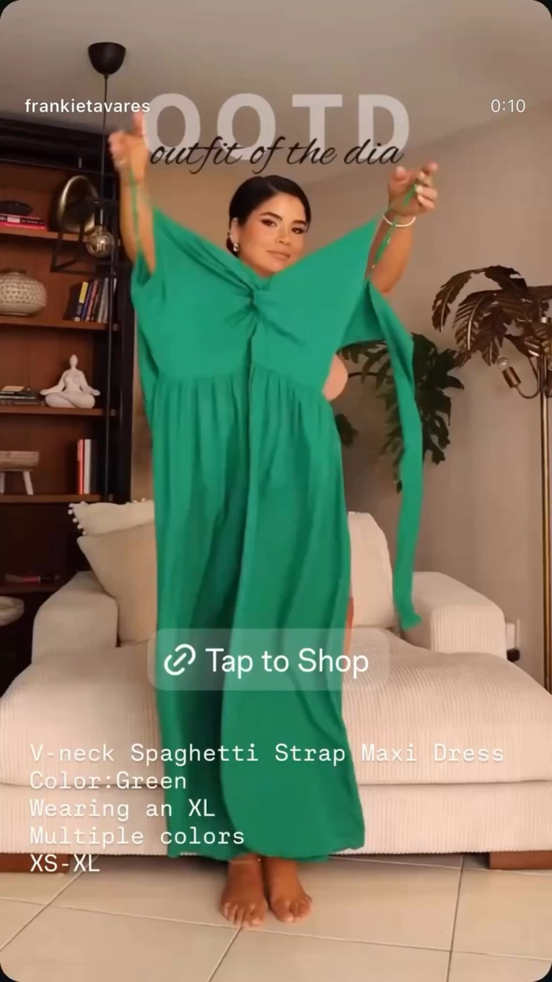 We love a cute maxi moment 💚

#LTKgrwm #LTKootd #LTKOver40