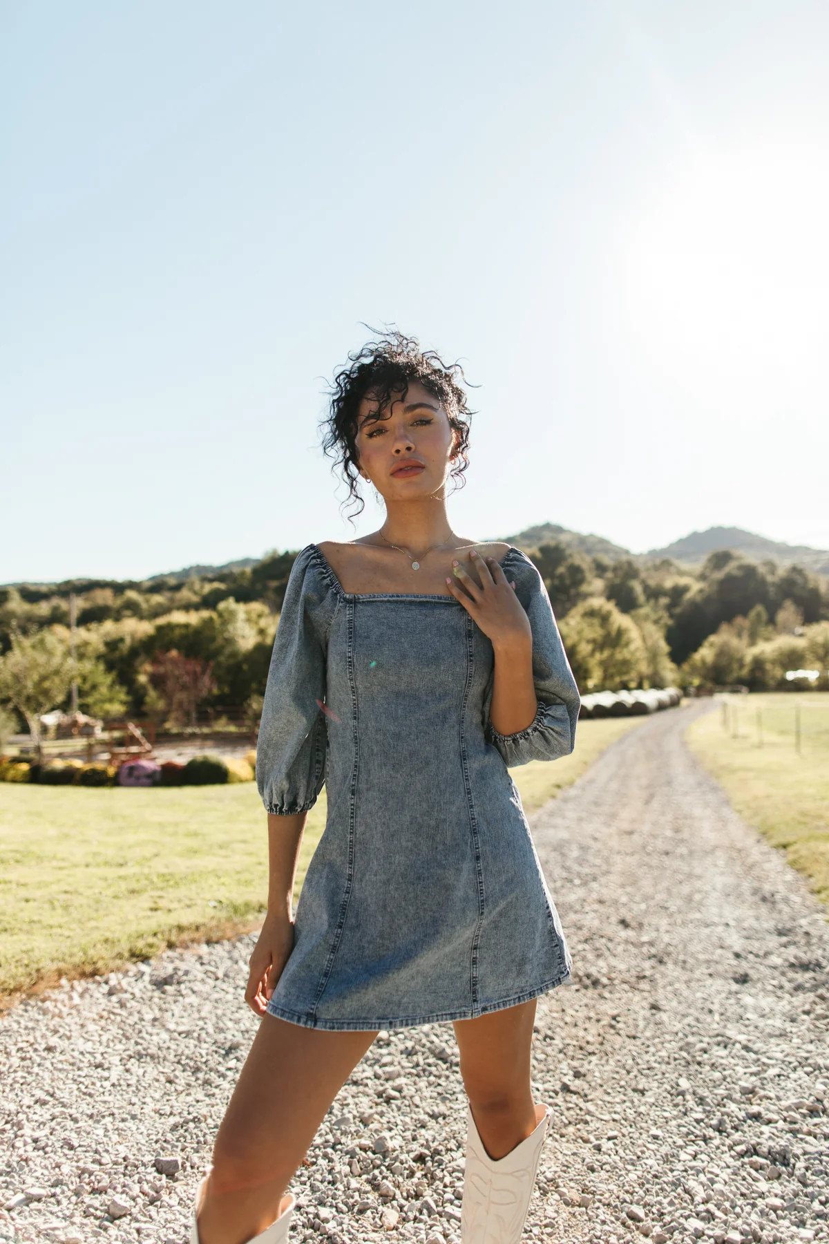 Laura Denim Dress- FINAL SALE | The Post