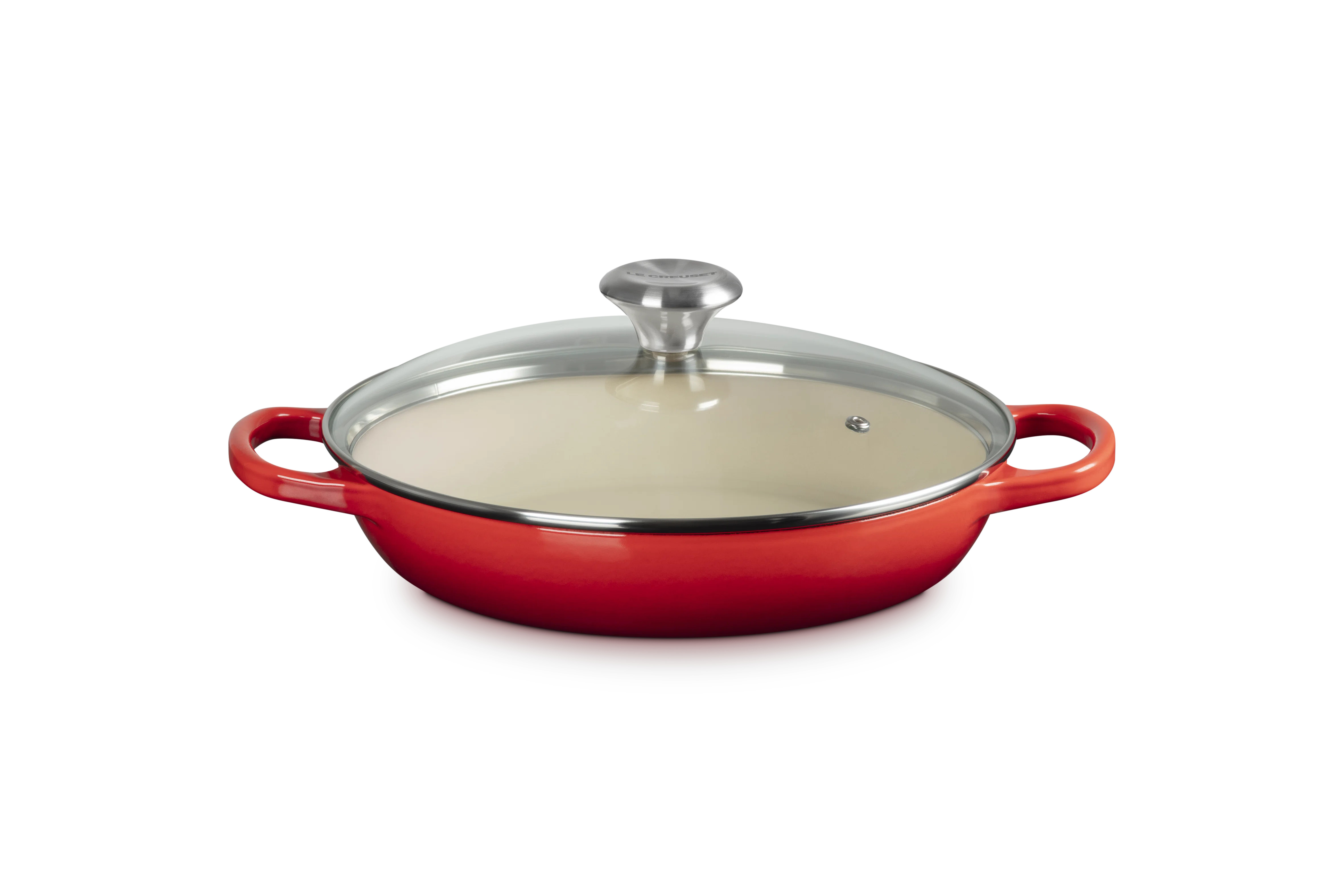 Le Creuset Enameled Cast Iron Signature Round Braiser With Glass Lid | Wayfair North America