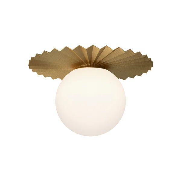 Plume Glass Flush Mount | Wayfair North America