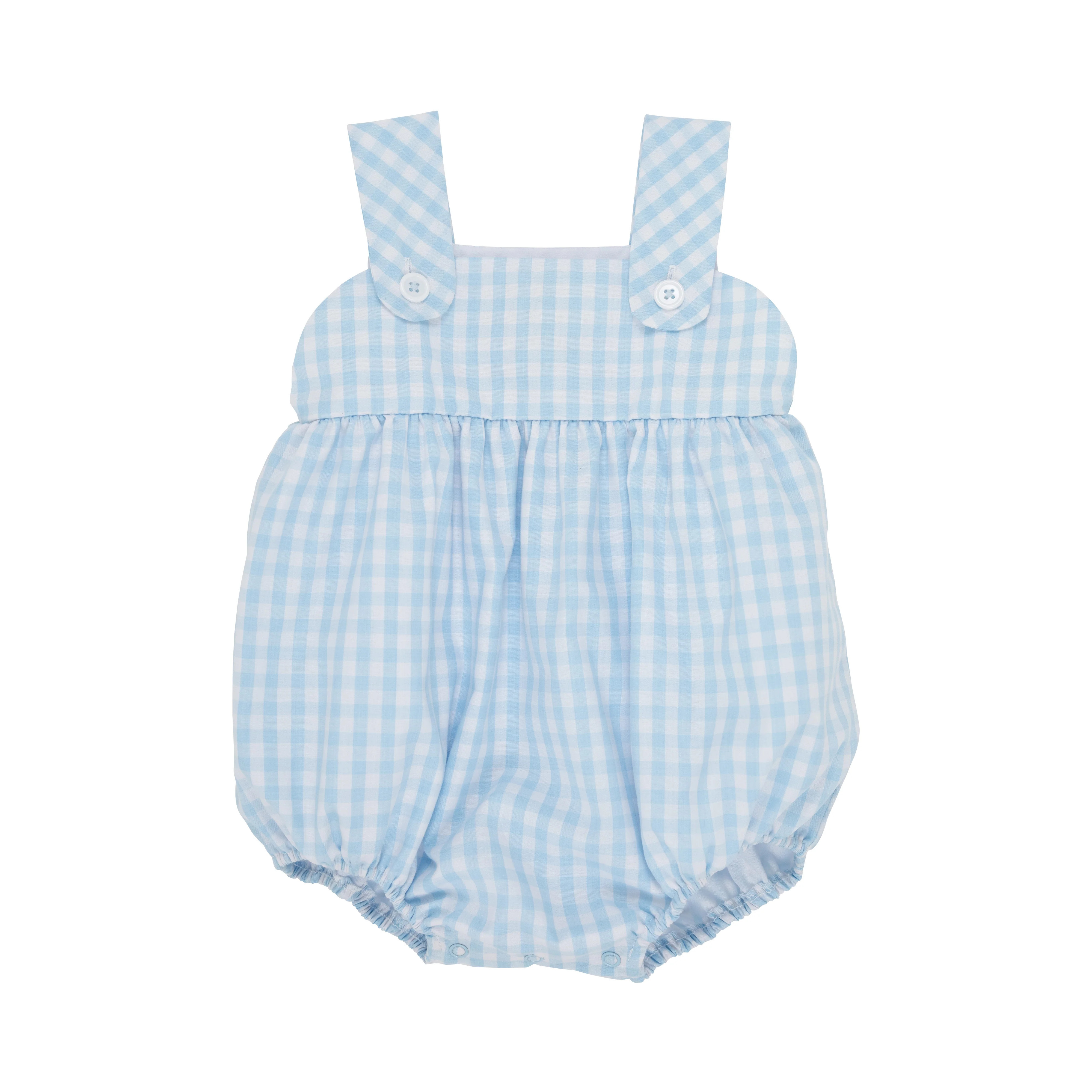Bingham Bubble - Buckhead Blue Gingham | The Beaufort Bonnet Company