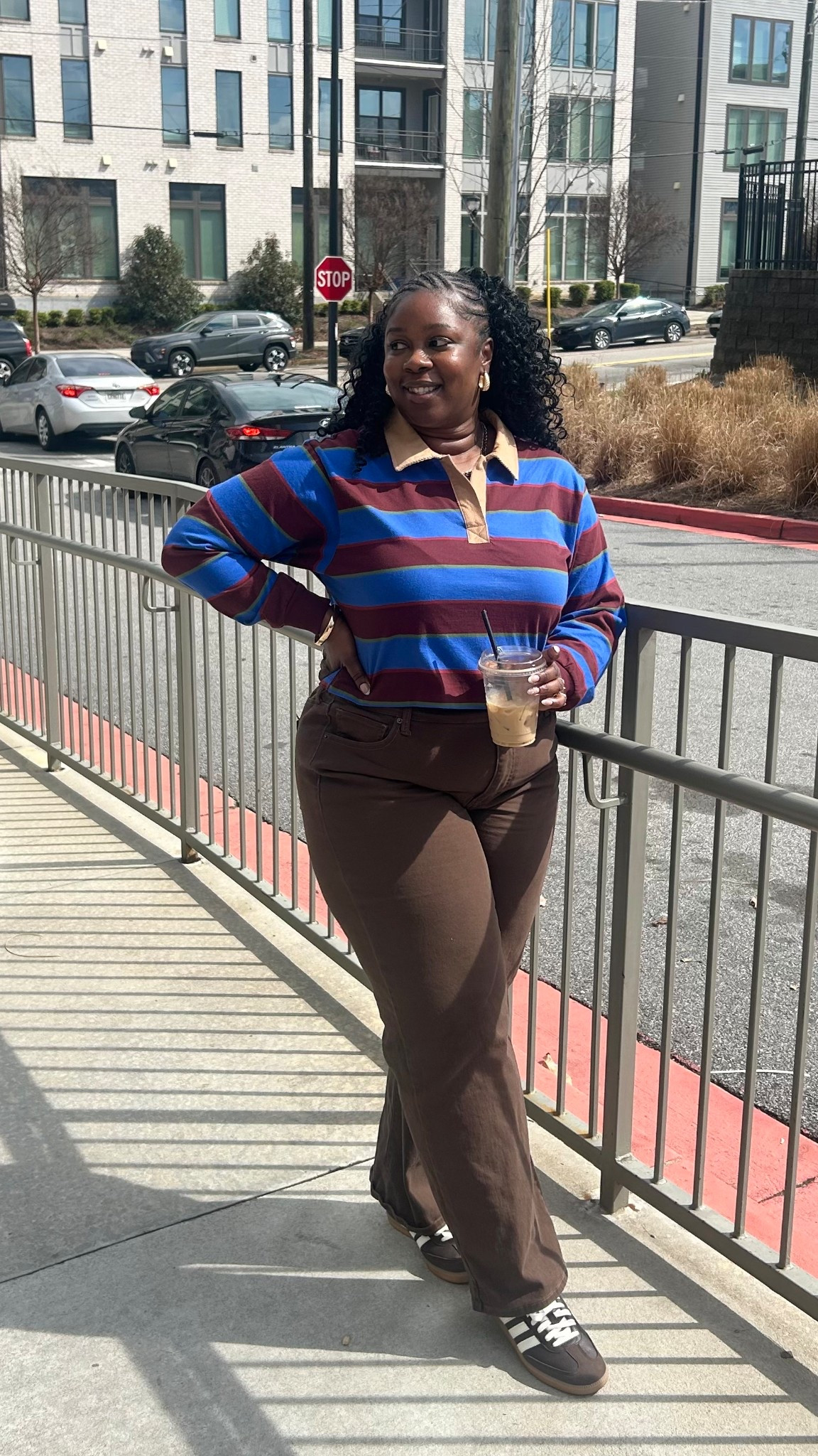Top is a Large .. Pants caught on sale at Walmart (XL) 

#LTKSpringSale #LTKMidsize #LTKmomlife