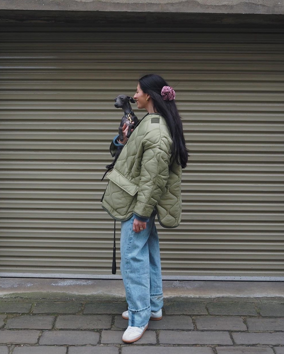 Albaray, The frankie shop, Adidas, Amazon, Asos, transitional outfit, transitional style, spring outfit, spring fashion, quilted jacket, padded jacket, wide leg jeans, turn up jeans, Adidas sambas, spring outfit ideas, style inspiration 

#LTKeurope #LTKstyletip #LTKSeasonal