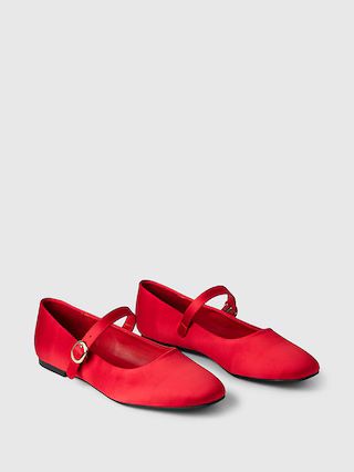 Satin Ballet Flats | Gap (US)