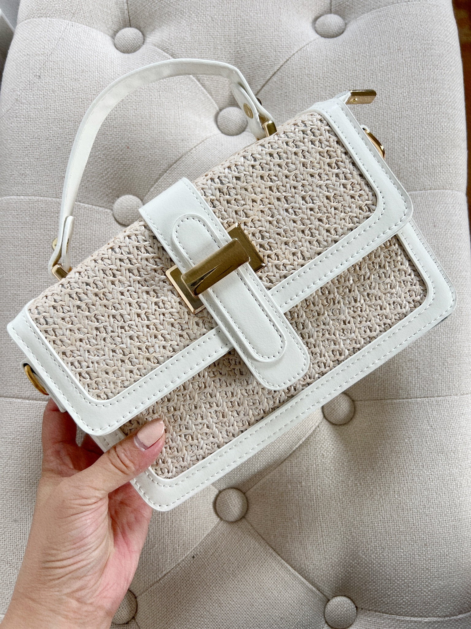 Amazon finds! Perfect size and rich looking! 

#LTKFindsUnder50 #LTKItBag #LTKStyleTip