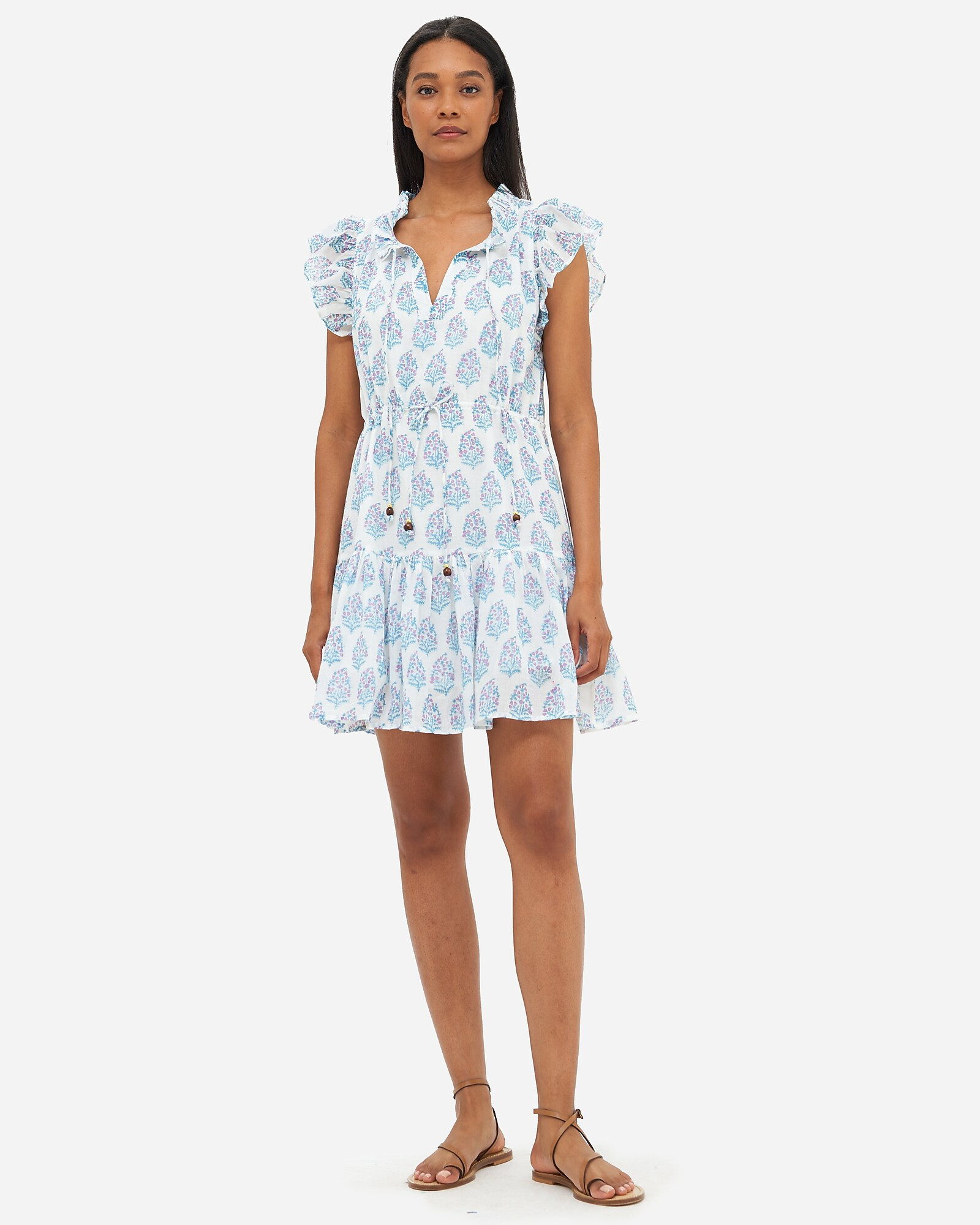 OLIPHANT™ cinched flirty short dress | J. Crew US