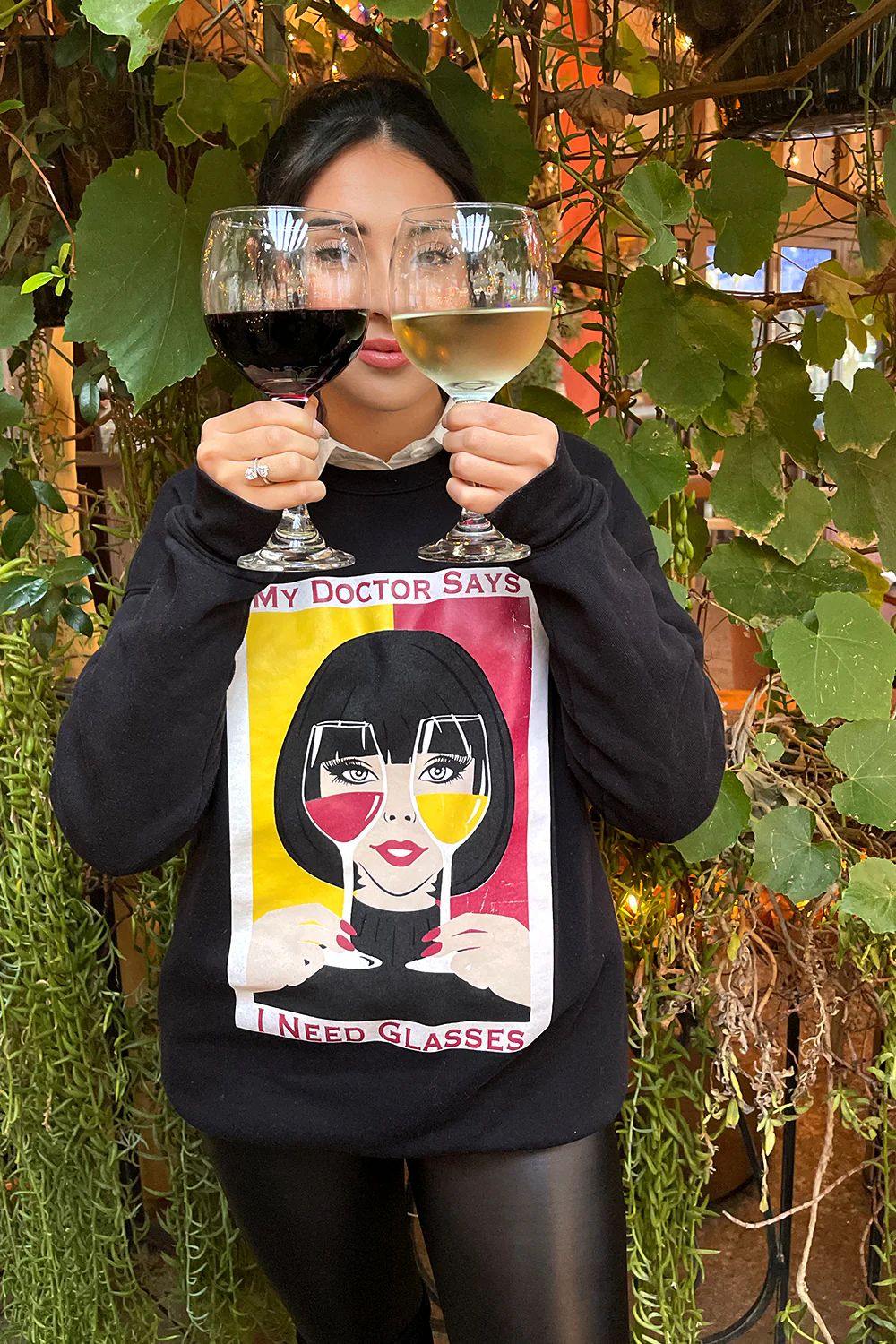 PRESLIE CREWNECK - I Need Glasses | Los Angeles Trading Co