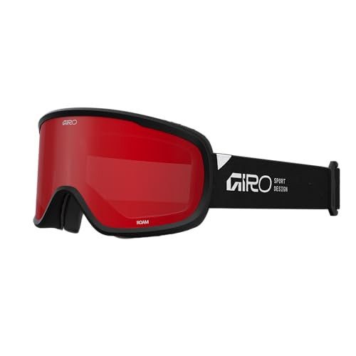 Giro Roam Snow Goggle Black Stacked - Amber Scarlet & Yellow | Amazon (US)