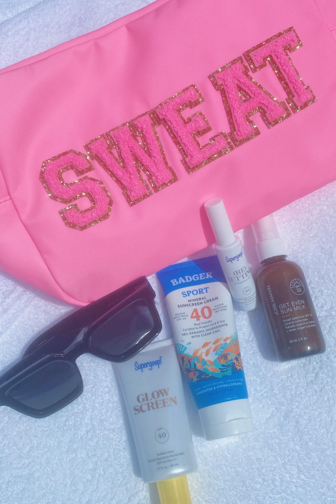 My favorite clean beauty sunscreen’s that I used on vacation! I put them all in my Stoney Clover pouch to take to the pool and beach. 

#LTKbeauty #LTKSeasonal #LTKswim