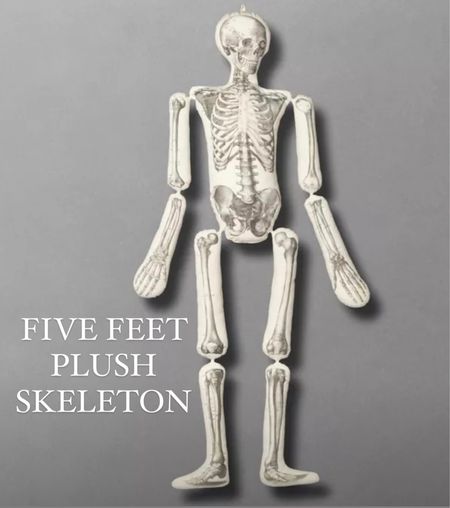 Halloween decor 
Plush skeleton 
Life size Skelton pillow 
Trending skeleton pillow 

#LTKhome #LTKHalloween #LTKSeasonal