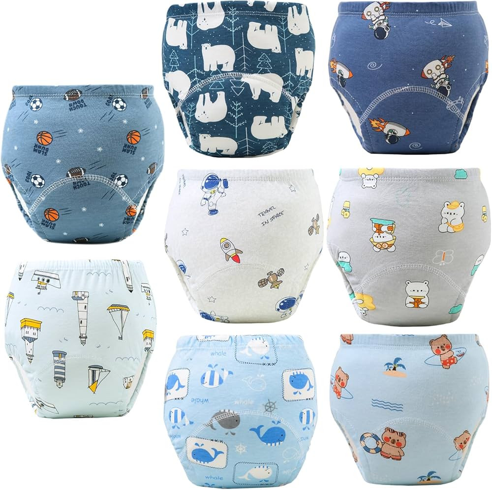 Upairy Training Pants Potty Training Underwear for Boys Girls,Toddler Potty Pants for 2T-6T,Soft ... | Amazon (US)