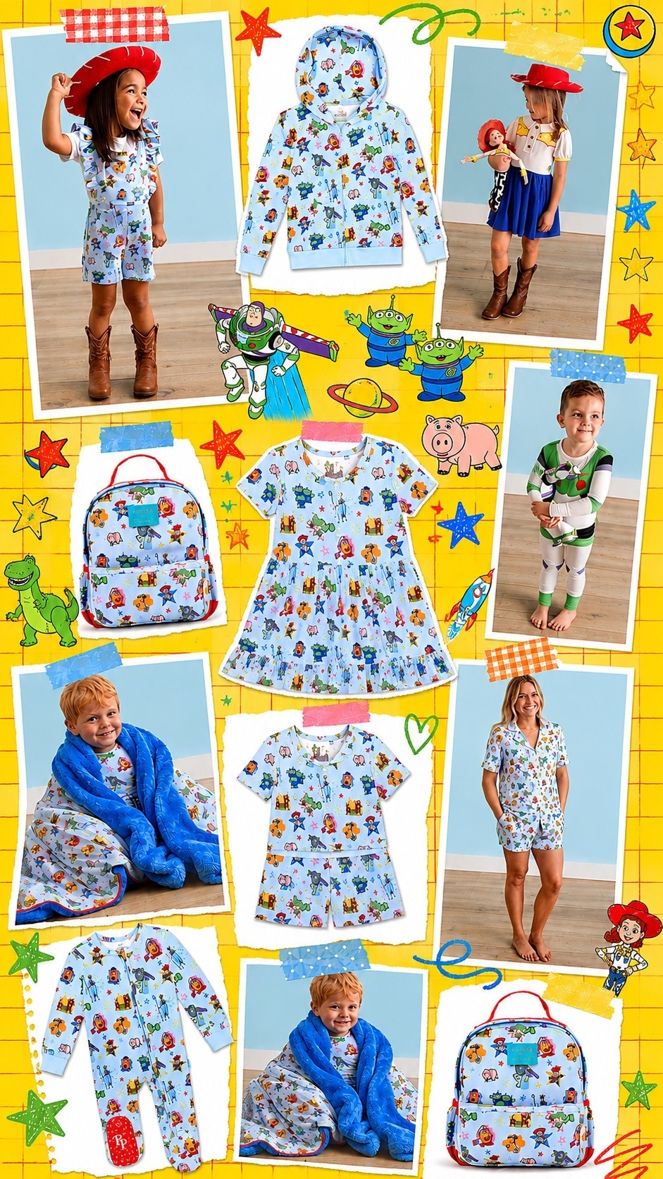 New @Posh Peanut Toy Story collection! We love the tulle dresses and character pjs so much