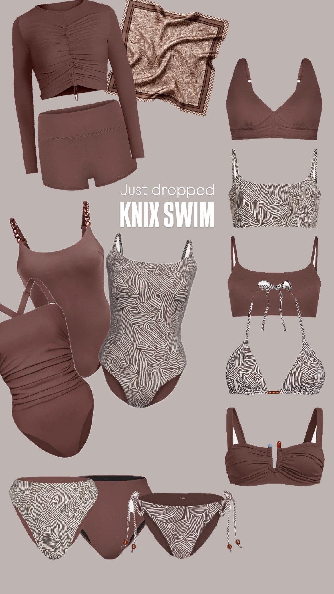 Knix limited edition espresso beach swim collection just launched and I'm in love! 

The KNIX anniversary sale is officially LIVE!!! 

Get 15% off on orders $120+ 
Use code:
ANNI-lilsugarmag


#LTKcanada #LTKsummer #LTKswimwear