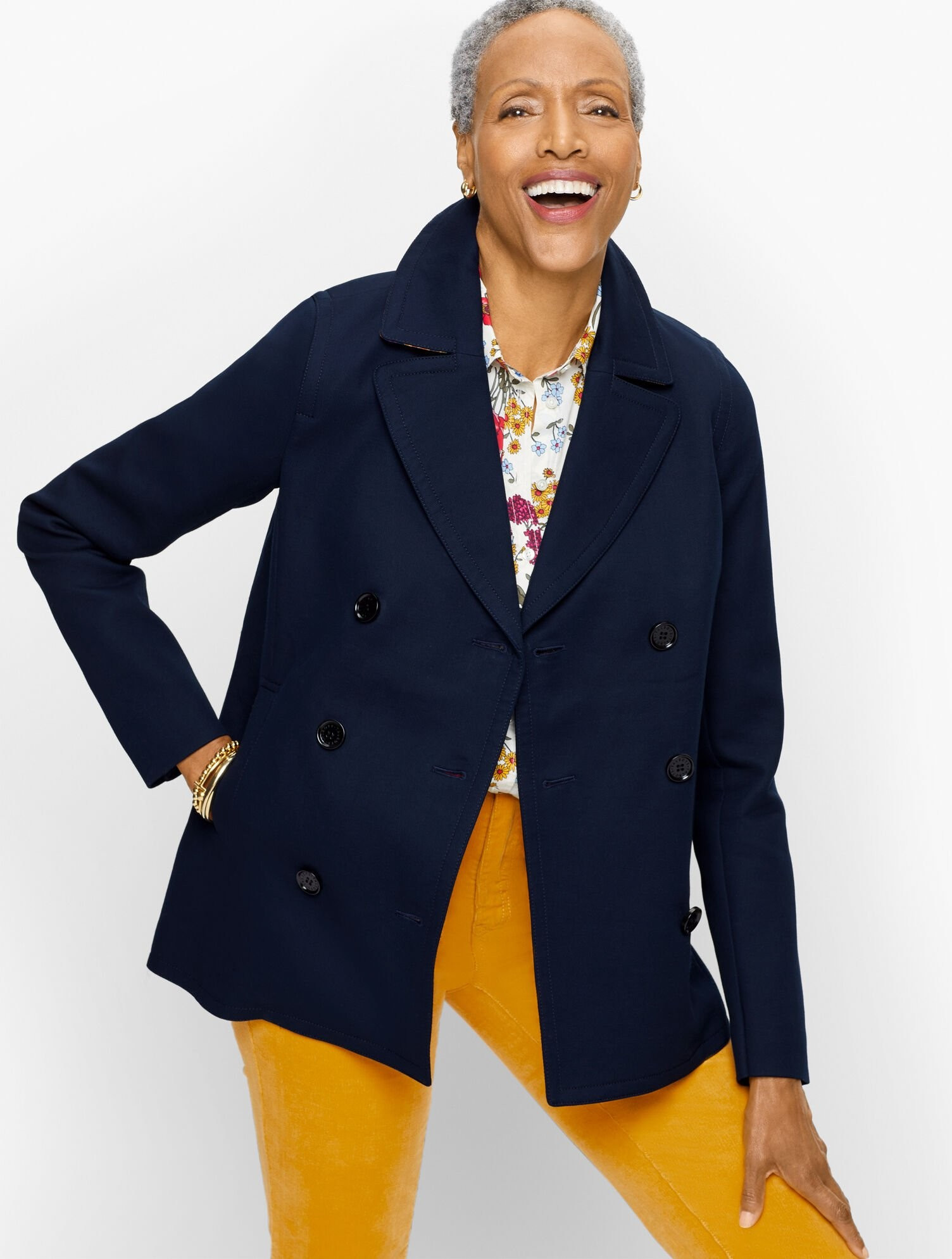 Tailored Peacoat | Talbots