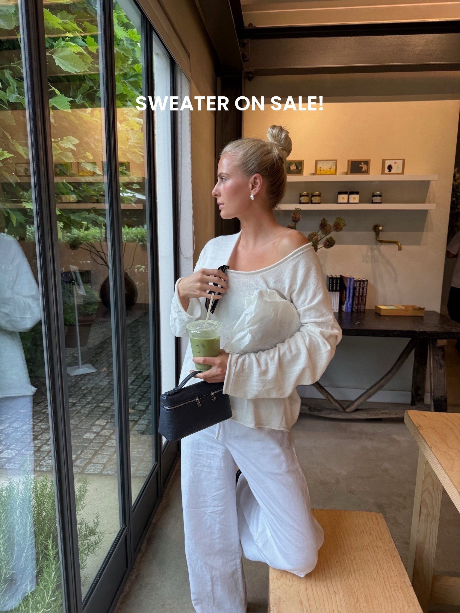 Wearing a small in sweater, small regular in pants, shoes are tts! Linked similar in all. Code kathleen15 for discount in earrings & sunnies! 

#kathleenpost#LTKStyleTip 
#LTKSeasonal #LTKSaleAlert
