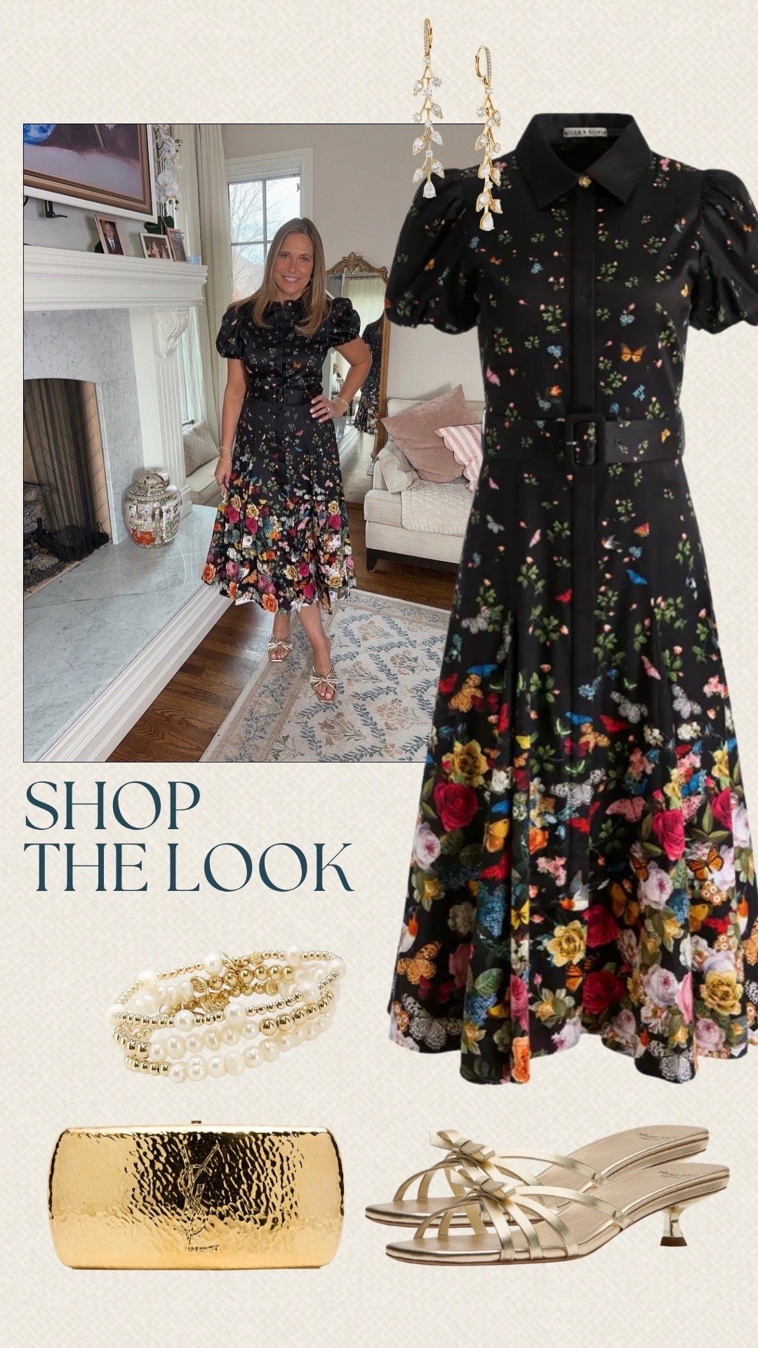 This dress from Neima Marcus is such a cute spring pick! We paired it with gold accessories for an easy outfit! This would be perfect for a brunch or girls day! 

#LTKdayinmylife #LTKgrwm #LTKootd