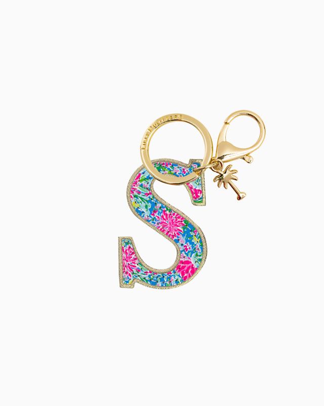 Printed Initial Keychain - S | Lilly Pulitzer