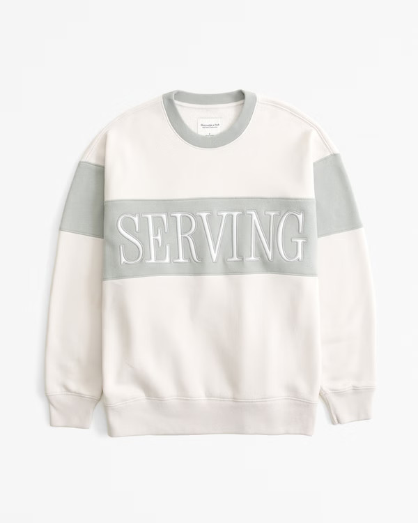 Women's Tennis Vintage Sunday Crew | Women's Tops | Abercrombie.com | Abercrombie & Fitch (US)