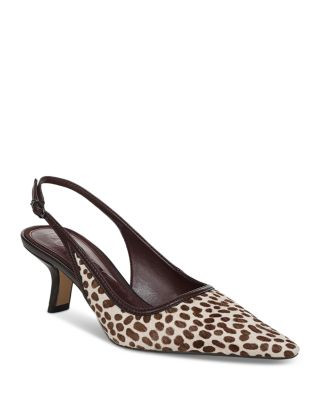 Women's Bianka 3 Calf Hair Slingback Pumps | Bloomingdale's (US)