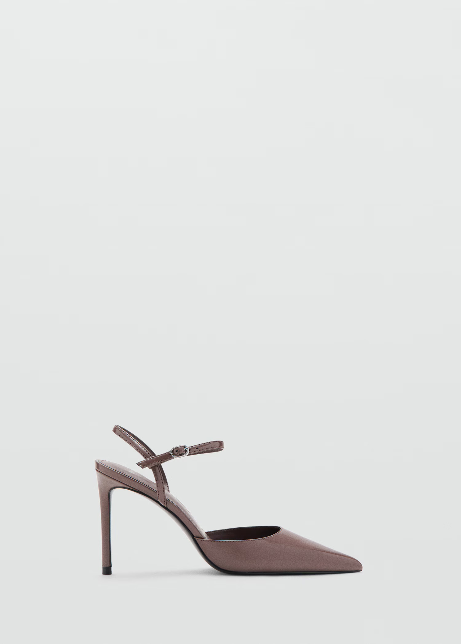 Patent heeled shoes | MANGO (UK)