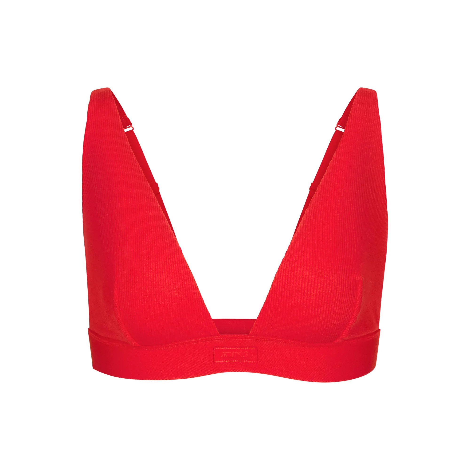 COTTON PLUNGE BRALETTE | SKIMS (US)