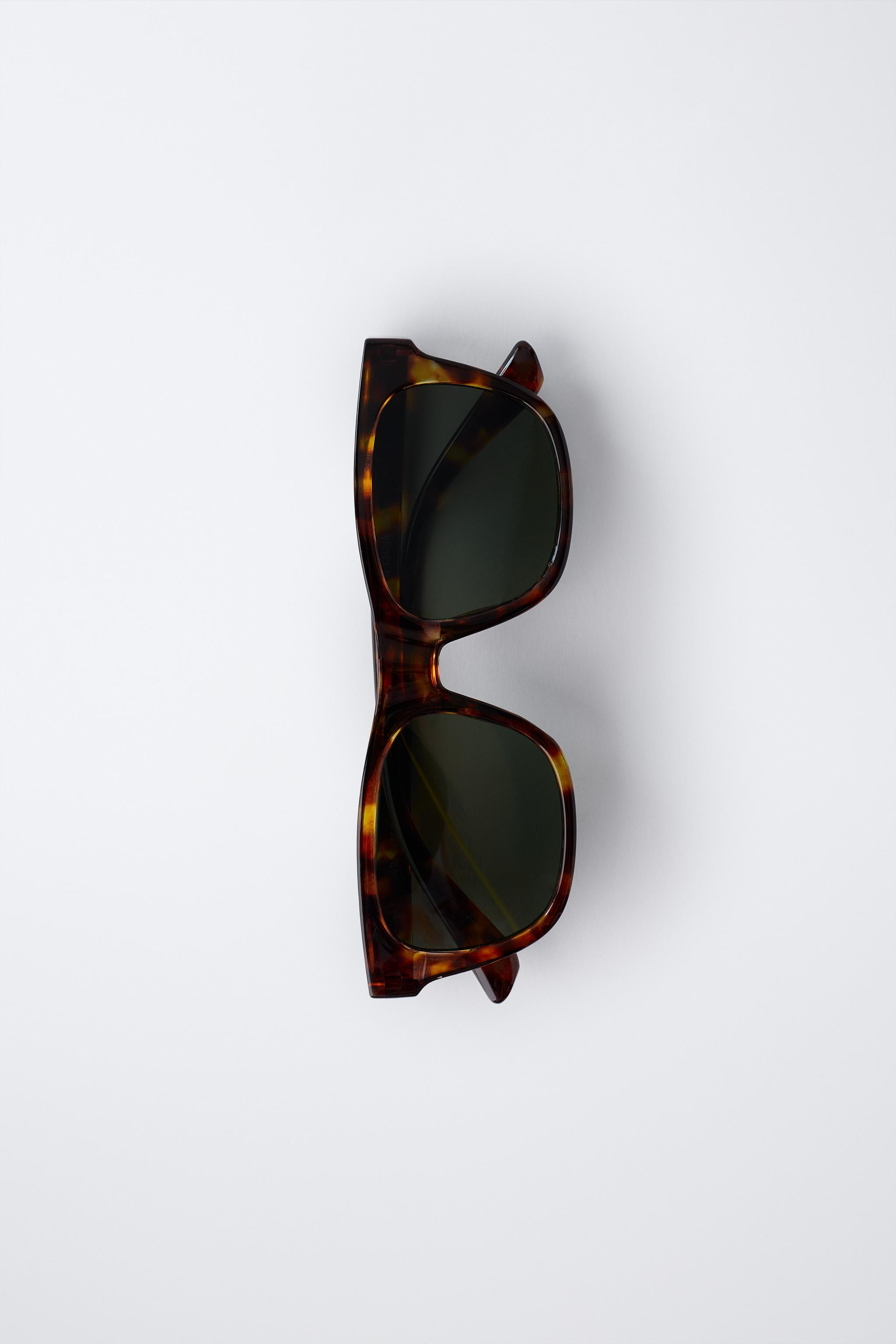 RECTANGULAR PLASTIC FRAME SUNGLASSES | Zara UK