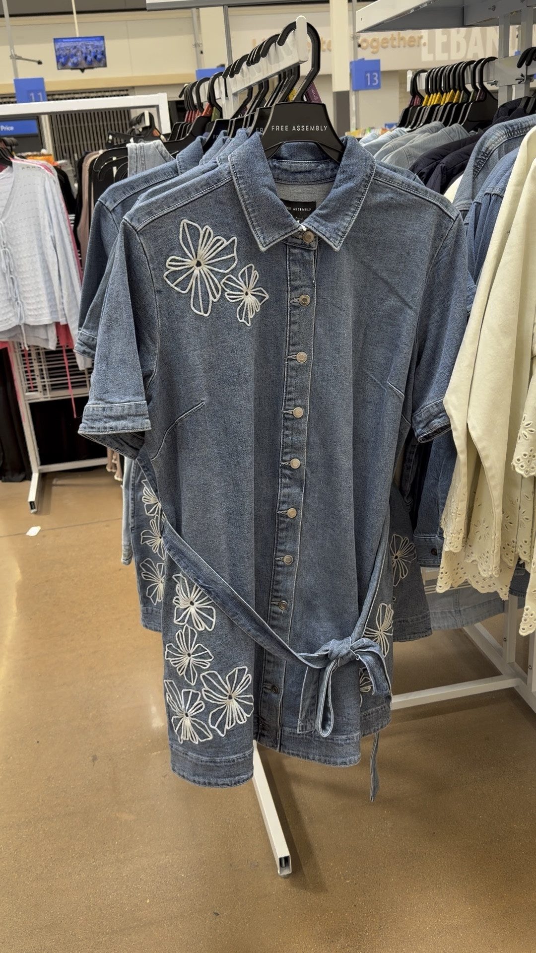 This floral embroidered denim dress from Walmart is darling!!

#LTKPetite #LTKPlusSize #LTKMidsize