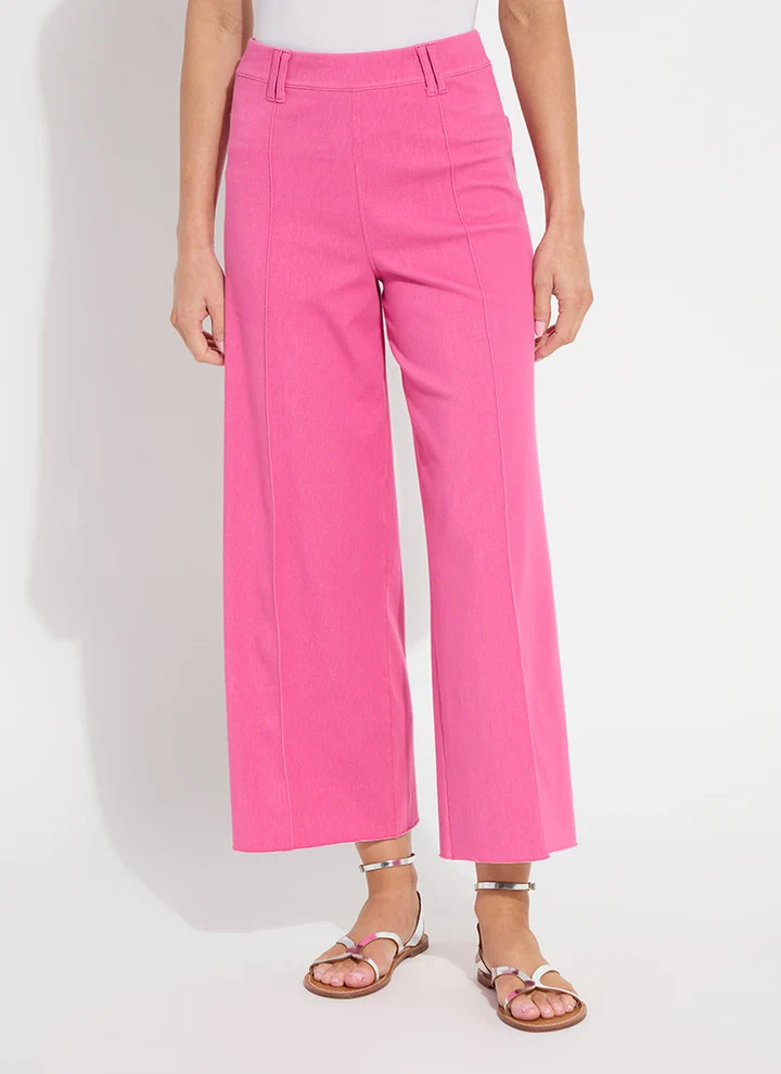 Erin Pintuck Repreve Denim - Hot Pink (27" Inseam) | Lysse NY