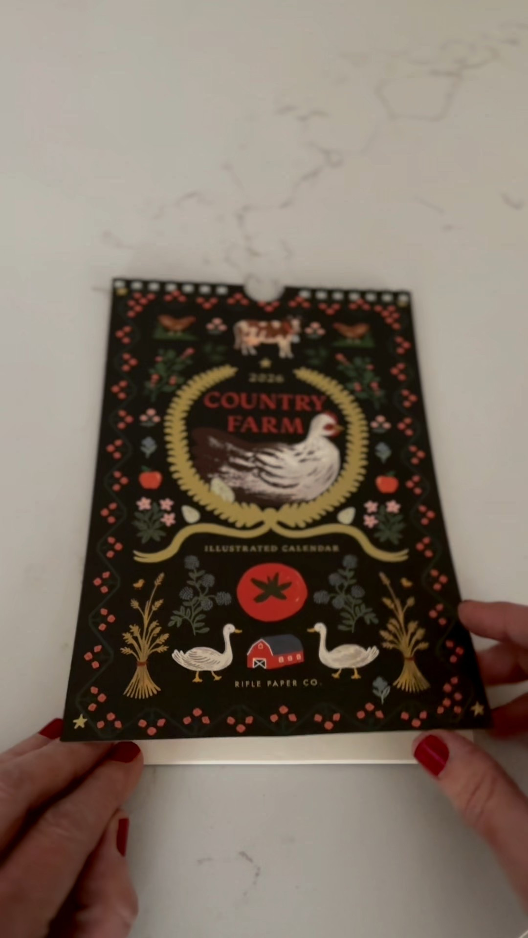 A peek inside the coziest 2026 calendar. The illustrations are absolutely adorable!

#LTKFindsUnder50 #LTKHome