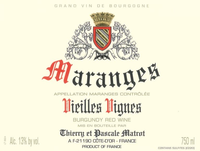 Domaine Matrot Maranges Vieilles Vignes 2017 | Wine.com | Wine.com