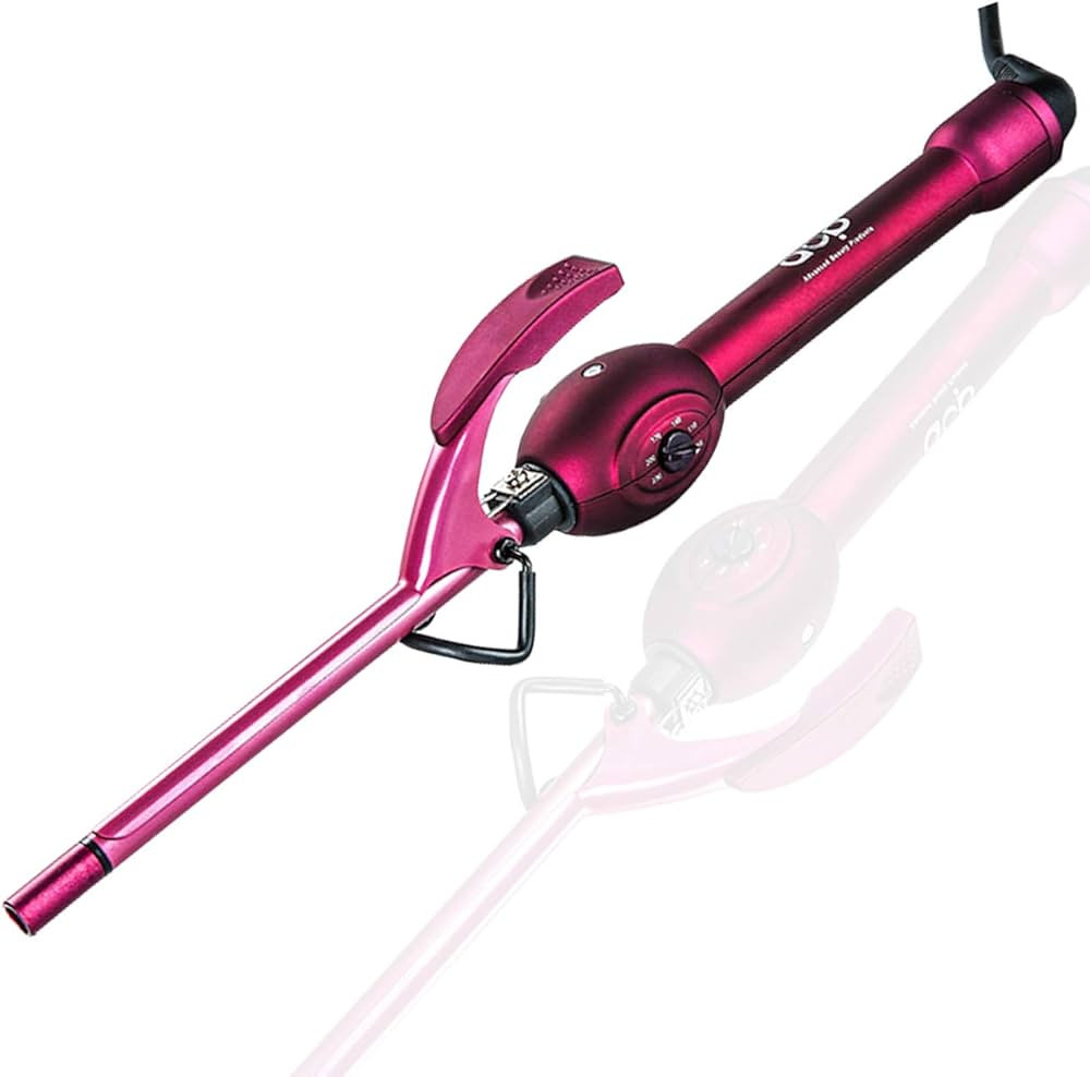 MBHAIR 9mm Thin Curling Wand Hair Curler, 3/8 Small Barrel Skinny Hair Curling Iron Wand Professi... | Amazon (US)