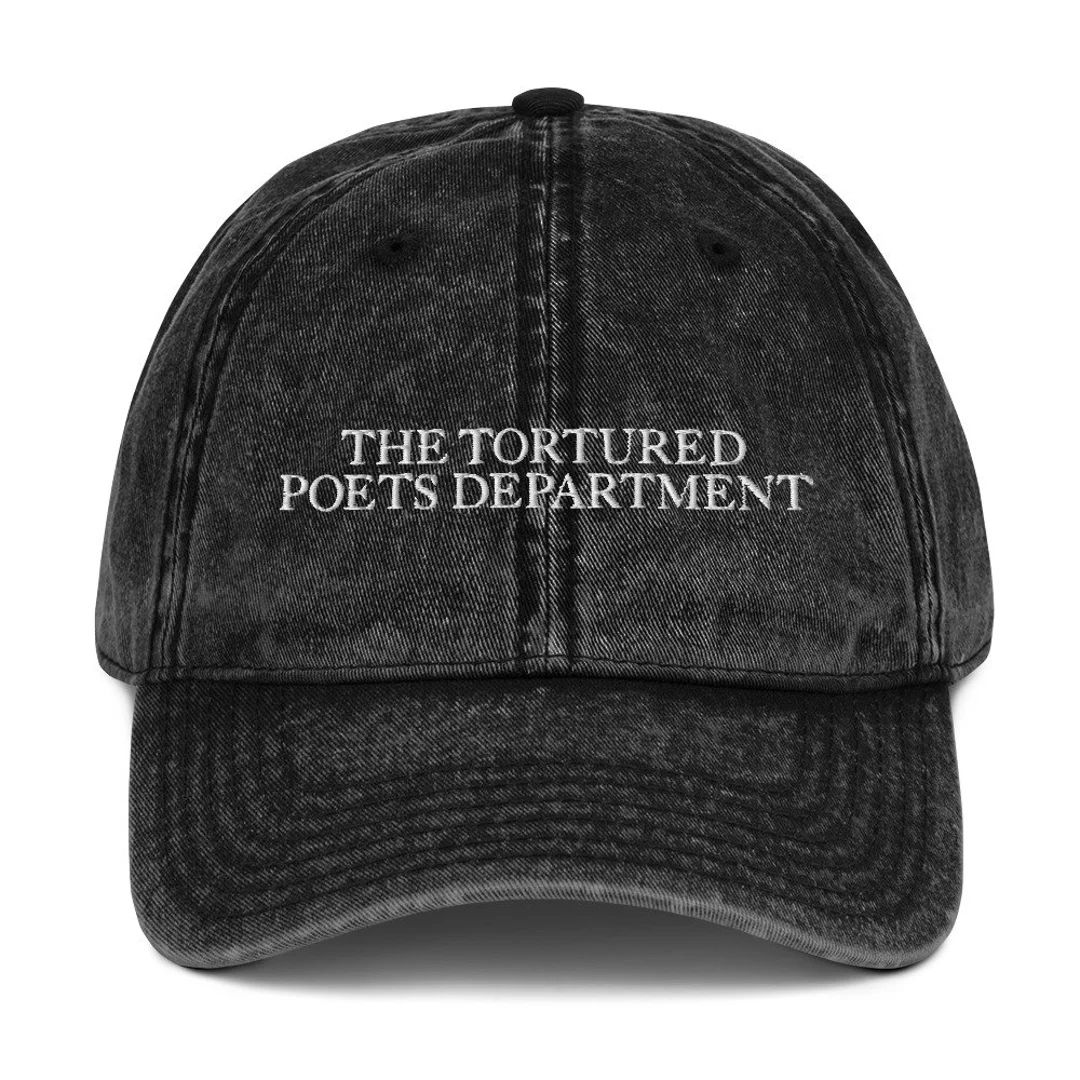 The Tortured Poets Department EMBROIDERED Vintage Dad Hat, Tswift New Album, All's Fair in Love a... | Etsy (US)