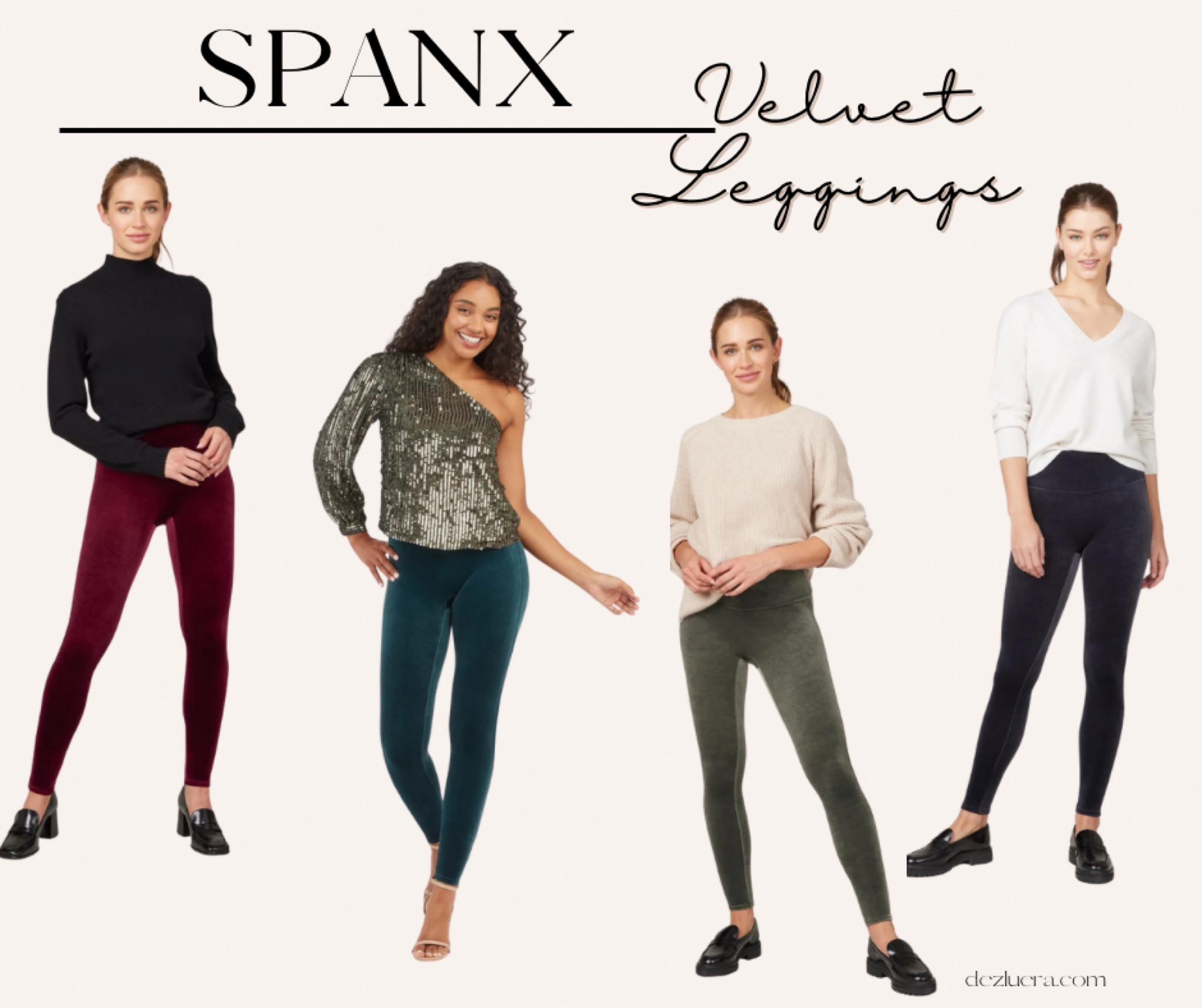 SPANX® Velvet Leggings curated on LTK