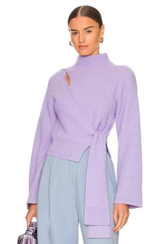 JONATHAN SIMKHAI Amaris Sweater in Lavender from Revolve.com | Revolve Clothing (Global)