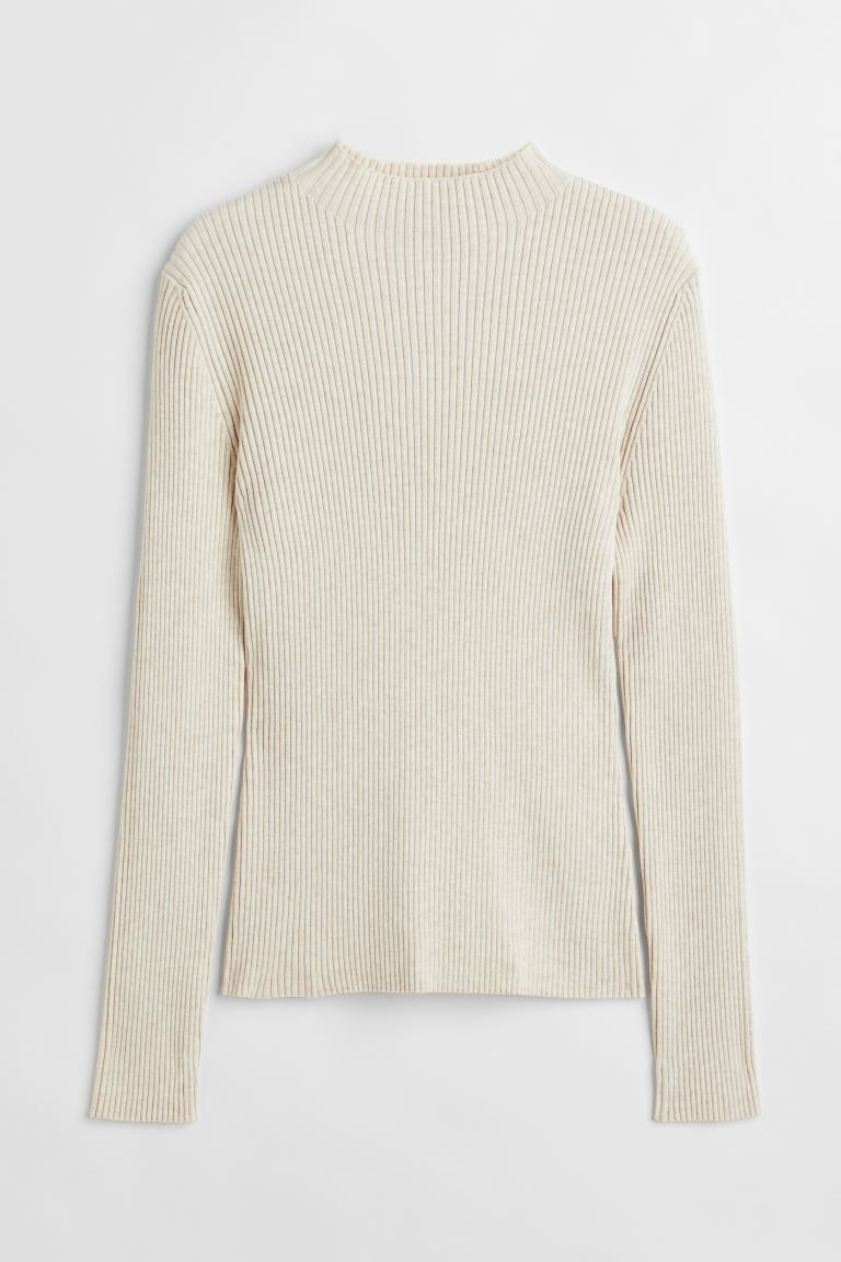 Rib-knit jumper | H&M (UK, MY, IN, SG, PH, TW, HK)