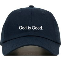 God Is Good Baseball Hat, Embroidered Dad Cap Religion Christian Catholic God Unstructured Six Panel Adjustable Strap Back | Etsy (US)