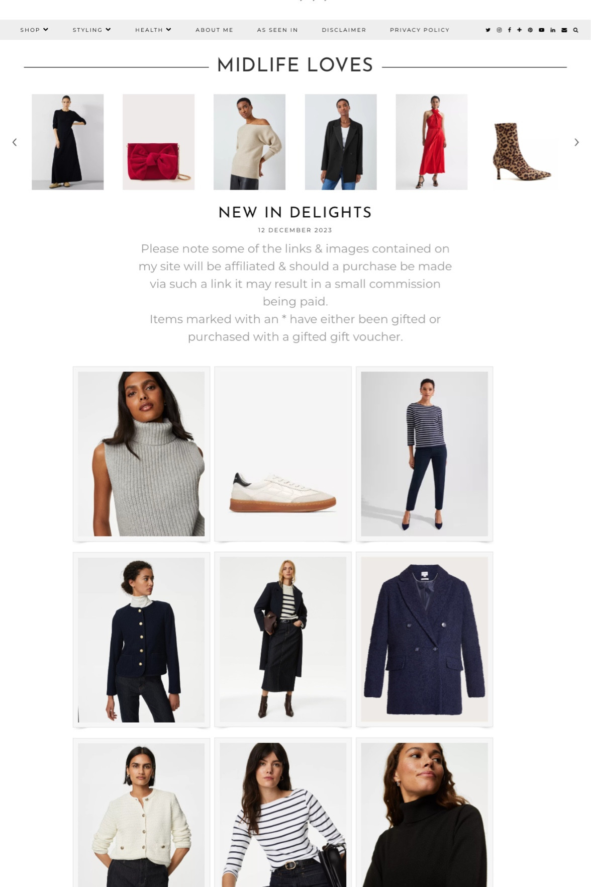 New in finds. More over on the blog.
.
#fashion #style #mymidlifefashion #over50fashion #styleover50 

#LTKSeasonal #LTKover40 #LTKeurope