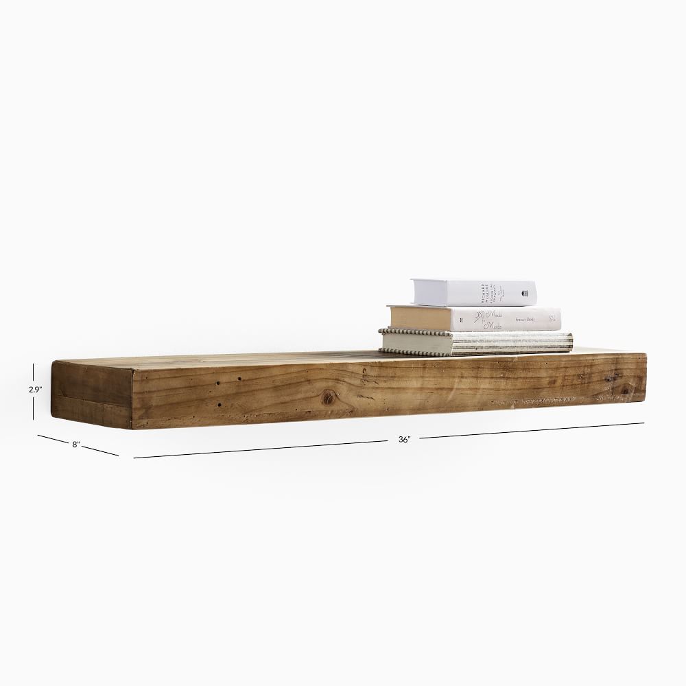Reclaimed Wood Floating Shelf | West Elm (US)
