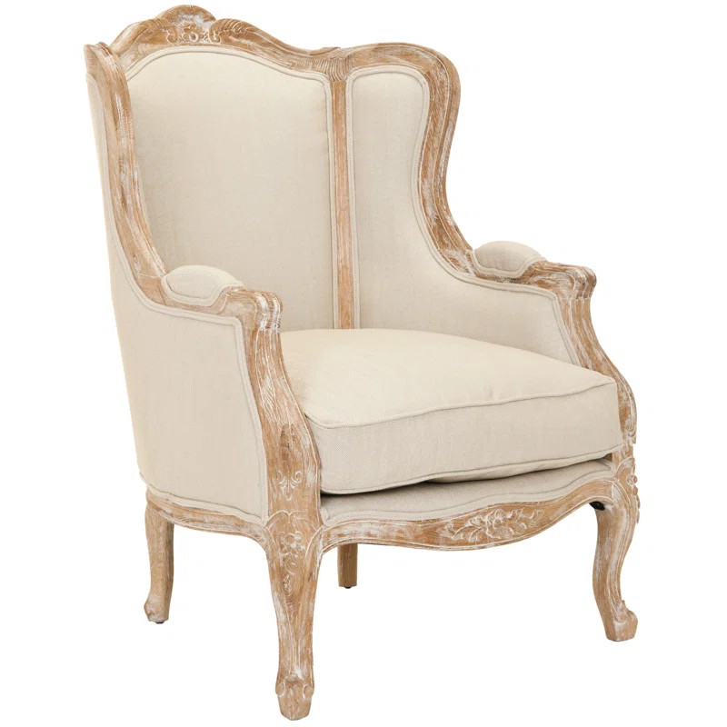 Sabine Upholstered Wingback Chair | Wayfair North America