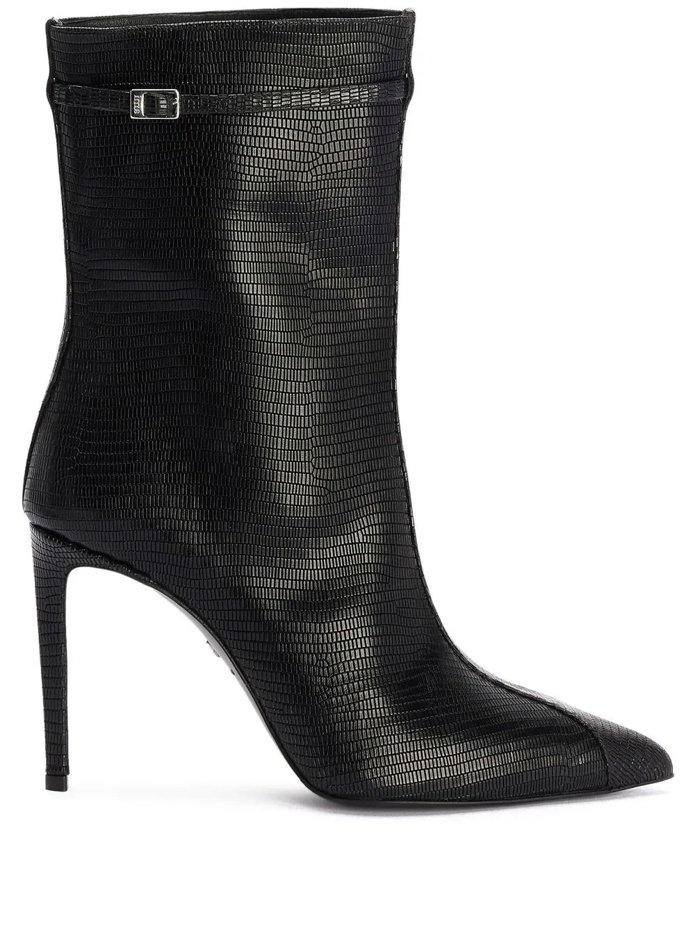 AMI Paris pointed-toe Ankle Boots - Farfetch | Farfetch Global